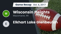 Recap: Wisconsin Heights  vs. Elkhart Lake Glenbeulah 2017