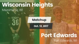 Matchup: Wisconsin Heights vs. Port Edwards  2017