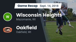 Recap: Wisconsin Heights  vs. Oakfield  2018