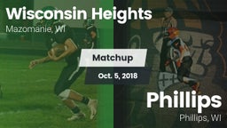 Matchup: Wisconsin Heights vs. Phillips  2018