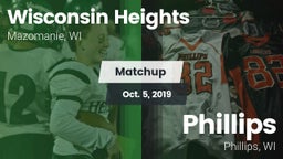 Matchup: Wisconsin Heights vs. Phillips  2019