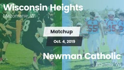 Matchup: Wisconsin Heights vs. Newman Catholic  2019
