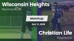 Matchup: Wisconsin Heights vs. Christian Life  2019