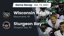 Recap: Wisconsin Heights  vs. Sturgeon Bay  2021