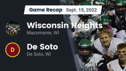Recap: Wisconsin Heights  vs. De Soto  2022