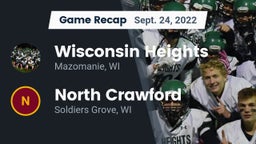 Recap: Wisconsin Heights  vs. North Crawford  2022