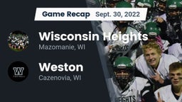 Recap: Wisconsin Heights  vs. Weston  2022