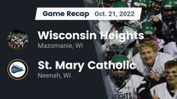 Recap: Wisconsin Heights  vs. St. Mary Catholic  2022