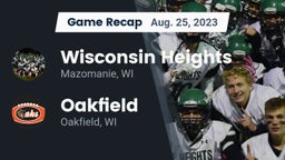 Recap: Wisconsin Heights  vs. Oakfield  2023