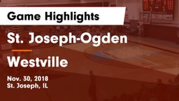 St. Joseph-Ogden  vs Westville  Game Highlights - Nov. 30, 2018