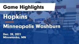 Hopkins  vs Minneapolis Washburn  Game Highlights - Dec. 28, 2021