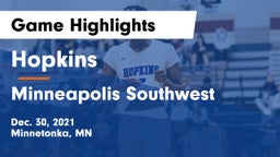 Hopkins  vs Minneapolis Southwest  Game Highlights - Dec. 30, 2021