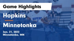 Hopkins  vs Minnetonka  Game Highlights - Jan. 21, 2022