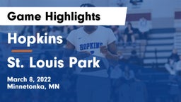 Hopkins  vs St. Louis Park  Game Highlights - March 8, 2022