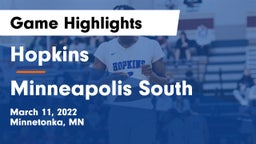 Hopkins  vs Minneapolis South  Game Highlights - March 11, 2022