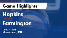 Hopkins  vs Farmington  Game Highlights - Dec. 6, 2019