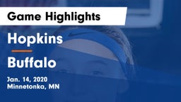 Hopkins  vs Buffalo  Game Highlights - Jan. 14, 2020