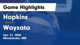 Hopkins  vs Wayzata  Game Highlights - Jan. 21, 2020