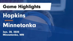 Hopkins  vs Minnetonka  Game Highlights - Jan. 28, 2020