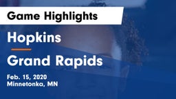 Hopkins  vs Grand Rapids  Game Highlights - Feb. 15, 2020