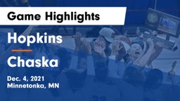Hopkins  vs Chaska  Game Highlights - Dec. 4, 2021