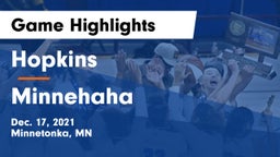Hopkins  vs Minnehaha Game Highlights - Dec. 17, 2021