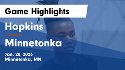 Hopkins  vs Minnetonka  Game Highlights - Jan. 20, 2023