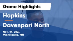 Hopkins  vs Davenport North  Game Highlights - Nov. 24, 2023