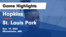 Hopkins  vs St. Louis Park  Game Highlights - Dec. 19, 2023