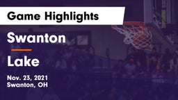 Swanton  vs Lake  Game Highlights - Nov. 23, 2021