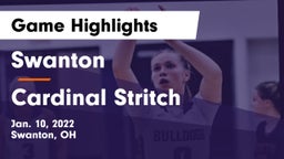 Swanton  vs Cardinal Stritch  Game Highlights - Jan. 10, 2022