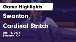 Swanton  vs Cardinal Stritch  Game Highlights - Jan. 15, 2024
