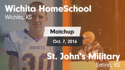 Matchup: Wichita HomeSchool vs. St. John's Military  2016