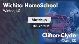 Matchup: Wichita HomeSchool vs. Clifton-Clyde  2016