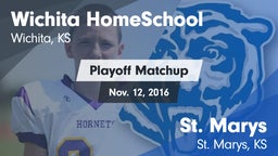Matchup: Wichita HomeSchool vs. St. Marys  2016