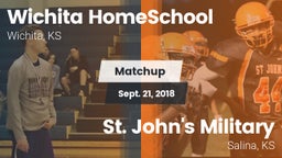 Matchup: Wichita HomeSchool vs. St. John's Military  2018