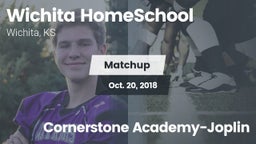 Matchup: Wichita HomeSchool vs. Cornerstone Academy-Joplin 2018