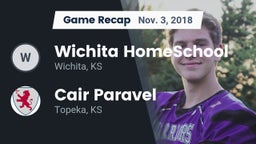 Recap: Wichita HomeSchool  vs. Cair Paravel  2018
