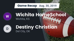 Recap: Wichita HomeSchool  vs. Destiny Christian  2019