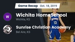 Recap: Wichita HomeSchool  vs. Sunrise Christian Academy 2019