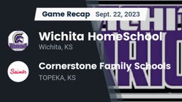 Recap: Wichita HomeSchool  vs. Cornerstone Family Schools 2023