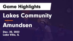 Lakes Community  vs Amundsen  Game Highlights - Dec. 20, 2022