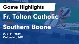 Fr. Tolton Catholic  vs Southern Boone  Game Highlights - Oct. 21, 2019