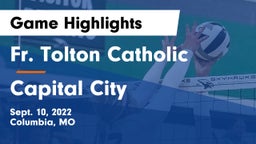 Fr. Tolton Catholic  vs Capital City Game Highlights - Sept. 10, 2022