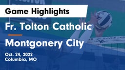 Fr. Tolton Catholic  vs Montgonery City Game Highlights - Oct. 24, 2022