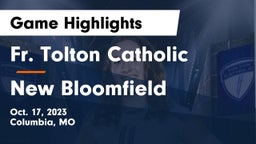 Fr. Tolton Catholic  vs New Bloomfield  Game Highlights - Oct. 17, 2023