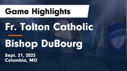 Fr. Tolton Catholic  vs Bishop DuBourg  Game Highlights - Sept. 21, 2023