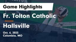Fr. Tolton Catholic  vs Hallsville  Game Highlights - Oct. 6, 2023