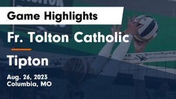 Fr. Tolton Catholic  vs Tipton  Game Highlights - Aug. 26, 2023