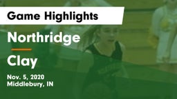 Northridge  vs Clay  Game Highlights - Nov. 5, 2020